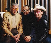 Bono, Elvis Costello, and Tony Bennett