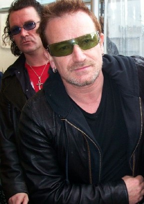 Bono and Gavin