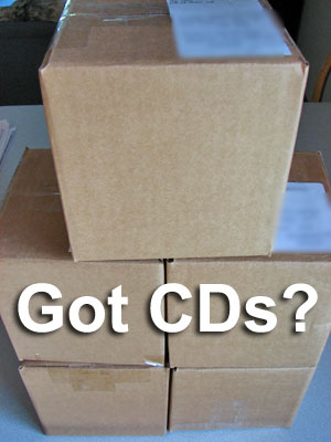 photo of boxes to be mailed